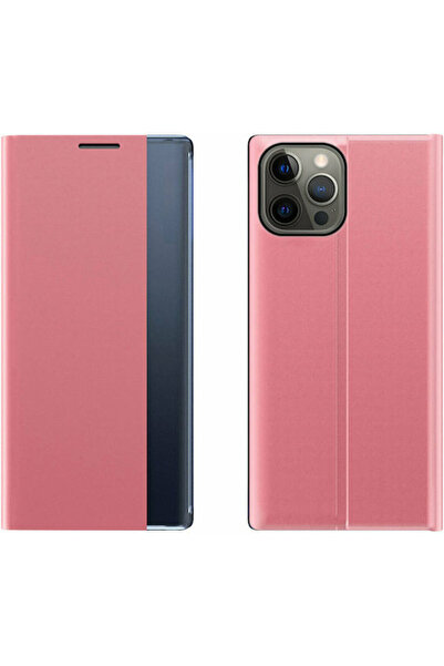 Hurtel Sleep Book Συνθετικό Δέρμα / Πλαστικό Ροζ (iPhone 13 Pro)