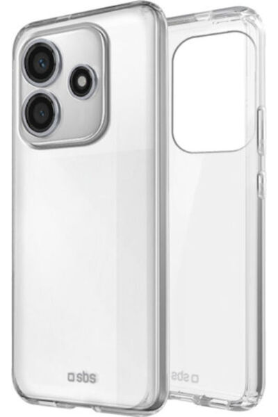 SBS Πίσω Κάλυμμα Σιλικόνης Διαφανές (Redmi Note 14 5G)