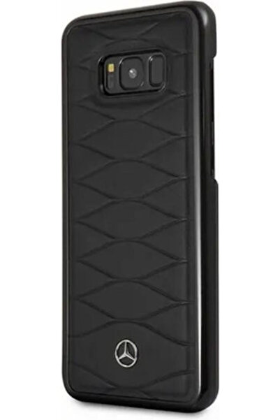 Mercedes Benz Mercedes-Benz Σκληρό Πίσω Κάλυμμα Σιλικόνης Μαύρο (Galaxy S8+) ...