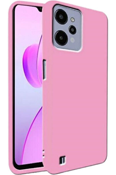 Beline Πίσω Κάλυμμα Πλαστικό / Σιλικόνη 1mm Ροζ (Realme C31)