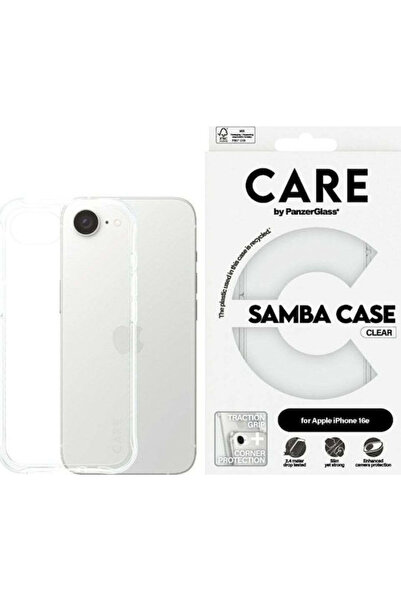 Panzer Glass PanzerGlass Fashion iPhone 16e Πλαστικό Διαφανές Πίσω Κάλυμμα (i...