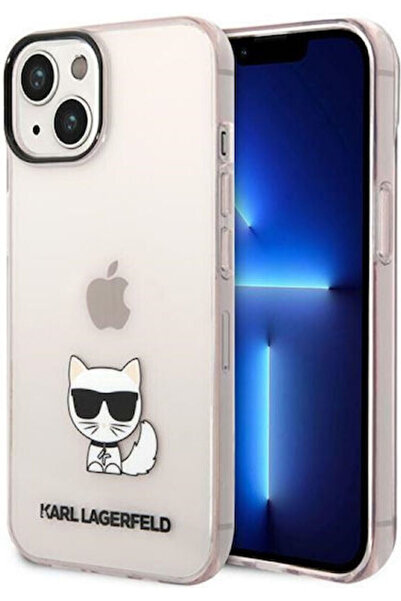 Karl Lagerfeld Choupette Πίσω Κάλυμμα Σιλικόνης Ροζ (iPhone 14 Plus) Κωδικός:...