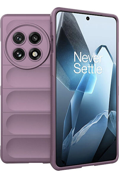 Techsuit Μαγική Πίσω Θήκη Σιλικόνης Μωβ (OnePlus 13)