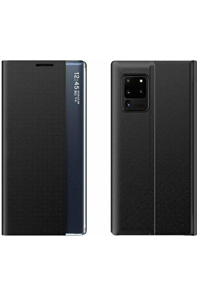 OEM Nou Sleep Book Plastic Negru (Galaxy A73)