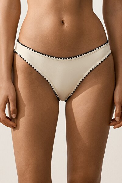 Oysho Kontrast şeritli klasik bikini altı