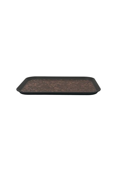 B&D Medium Rectangular Plastic Tray – Durable Multi-Purpose Serving Tray with...
