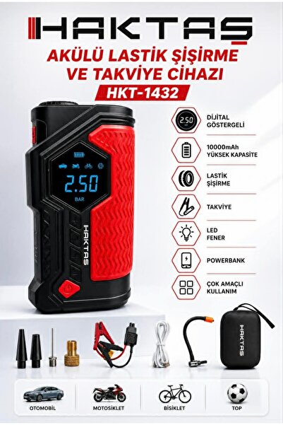 haktaş AKÜLÜ LASTİK ŞİŞİRME VE TAKVİYE CİHAZI 10.000MAH