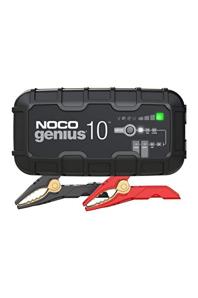 NOCO GENIUS10EU Φορτιστής Μπαταρίας 6/12V 10A 120/240V Μαύρο
