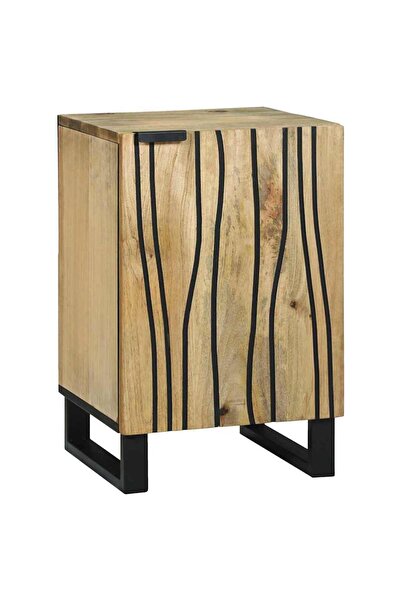 vidaxl Bathroom Sink Cabinet with Shelf Brown 38 x 33.5 x 58 cm