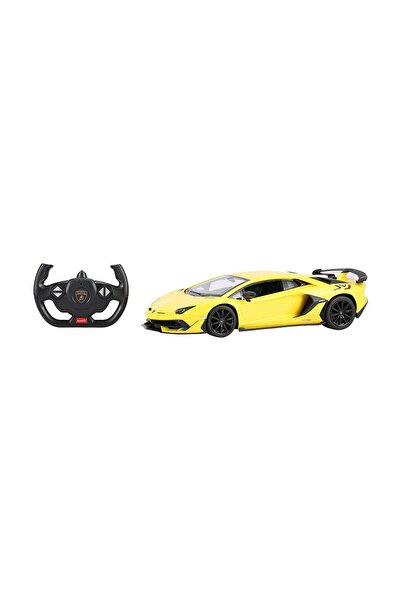 Rastar Masinuta RC - Lamorghini Aventador Svj, galben, 1:14