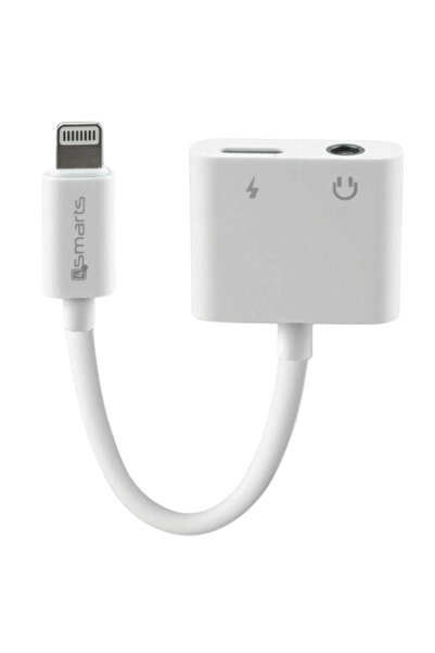 4smarts Lightning To Lightning + 3.5Mm Aux Splitter Adapter
