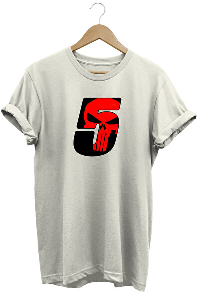 WİDİ Tricou unisex cu imprimeu Craniu, mărimea 5 – Design streetwear cu temat...