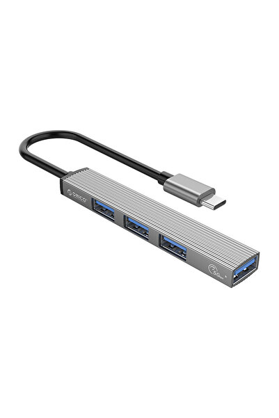 Orico Hub Usb-C Docking Station 1X Usb-A 3.0 3X Usb-A 2.0 For Laptop
