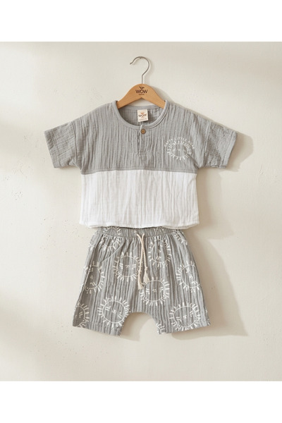 EUROPA HOME Children's T-Shirt Shorts Set