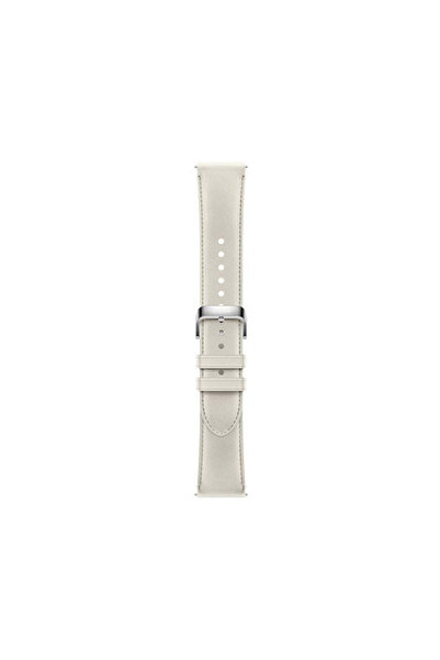 Xiaomi Λουράκι Δερμάτινο Λευκό (Xiaomi Watch)