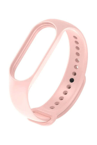 OEM Λουράκι Xiaomi Mi Band 5/6 Σιλικόνης Ανοιχτό Ροζ