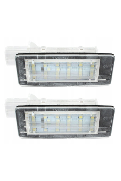 AutoTune Kit de lumini LED pentru numărul de înmatriculare pentru Renault Cap...