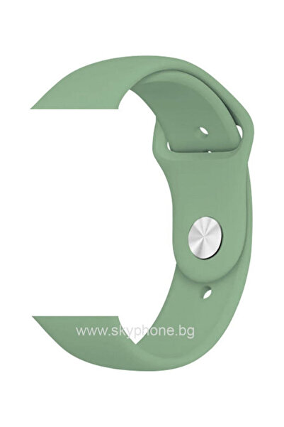 OEM Λουράκι Apple Watch 42 44 45 49mm Σιλικόνης Απλό S M Πράσινο