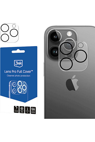 3MK Lens Pro Πλήρης Προστασία Κάμερας από Σκληρυμένο Γυαλί, Διαφανές, για το ...