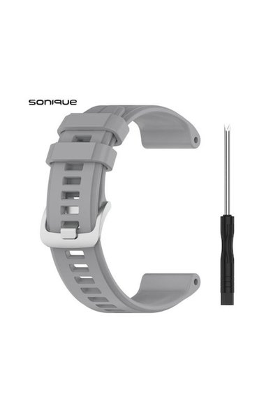 Other Λουράκι Σιλικόνης Sonique Γκρι (Garmin Fenix 5/5 Plus/6/6 Pro/7/Sapphir...