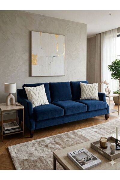 2'li Bohem Kırlent Kılıfı Beyaz (43x43)