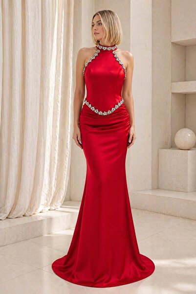 Rain and River Midnight Royal Evening Dress