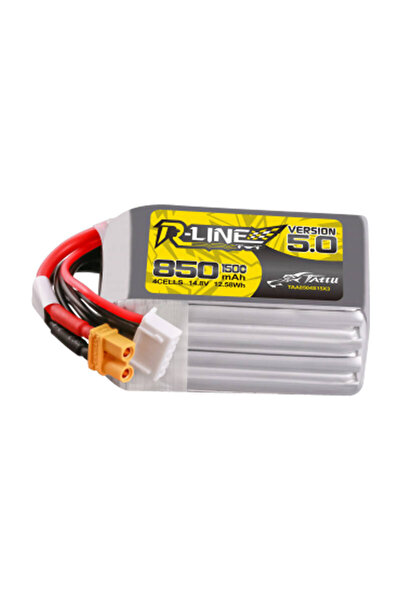 TATTU Baterie R-Line 850mAh 14.8V Pentru Modele RC Drone Xt30U-F 150C