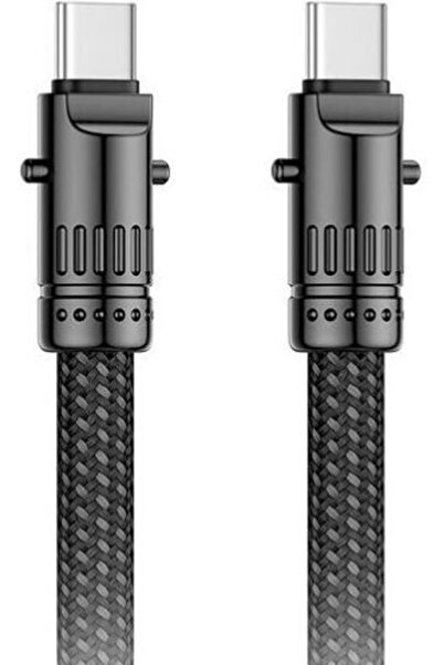 Xo Q288b Καλώδιο USB 2.0 USB-C αρσενικό - USB-C 60W Μαύρο 1.2μ (16.005.0352)