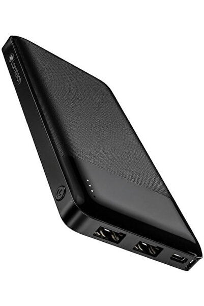 Lamtech Power Bank 10000mAh με 2 θύρες USB-A Μαύρο