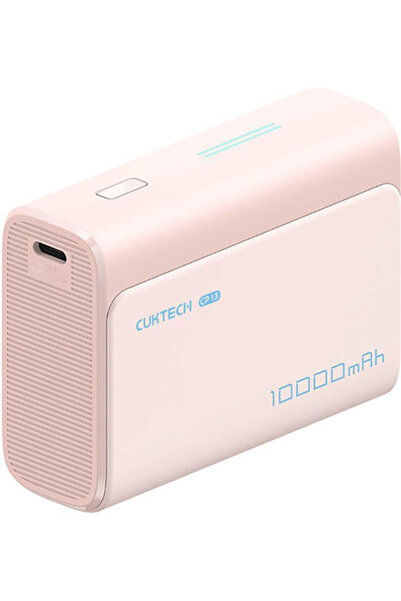 Cuktech CP13 Power Bank 10000mAh 30W με θύρα USB-C Ροζ