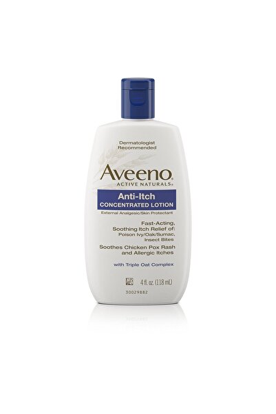 AVEENO لوشن مركز مضاد للحكة، للبشرة الحساسة، 118 مل