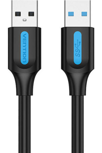 Vention Καλώδιο USB 3.0 USB-A Αρσενικό - USB-B Αρσενικό / USB-A Αρσενικό Μαύρ...