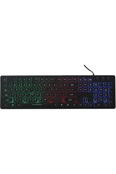 ART Πληκτρολόγιο Gaming AK-20 με φωτισμό RGB (Αγγλικό US)