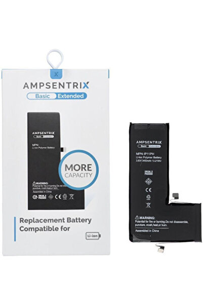 Other Ampsentrix Συμβατή Ανταλλακτική Μπαταρία για iPhone 11 Pro