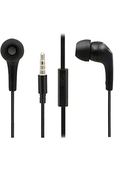 OEM Ενδοωτικά ακουστικά handsfree με βύσμα 3.5mm, μαύρα