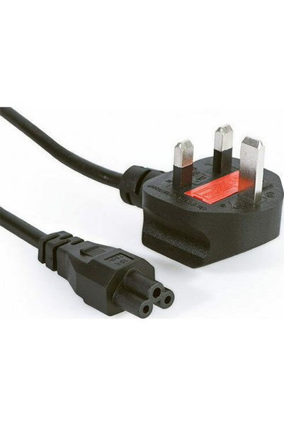 Cablexpert Καλώδιο τροφοδοσίας 13Α 6 πόδια IEC C5 - Καλώδιο 1.8μ Μαύρο (PC-18...
