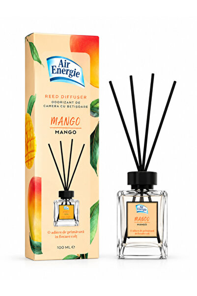 ENERGIE Air Reed Diffuser Mango 100 ml – Odorizant de cameră cu bețișoare