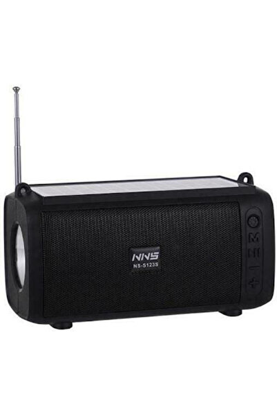 Tradesor NS-123S Ηχείο Bluetooth 5W με Ραδιόφωνο Μαύρο