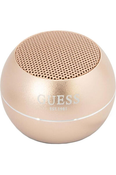 Guess Ηχείο Bluetooth 3W με διάρκεια μπαταρίας έως 4 ώρες Χρυσό GUWSALGED