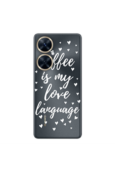 Other Huawei Nova 11i Coffe is my love language Transparent Silicone TPU Θήκη