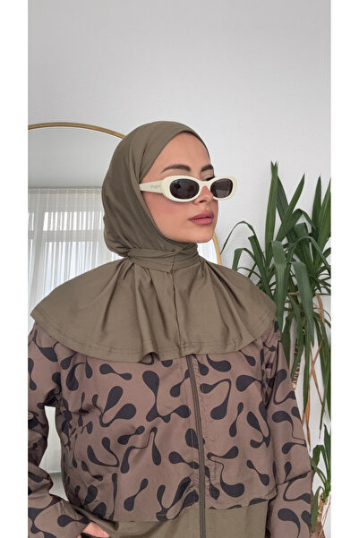 lurex moda Tie-On Hijab Swimming Cap