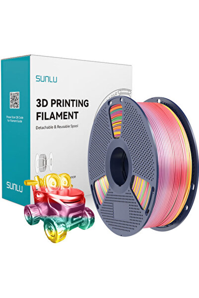 Sunlu PLA+ Νήμα Εκτυπωτή 3D 1.75mm Πολύχρωμο