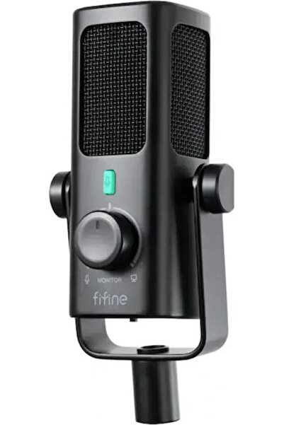 Fifine Μικρόφωνο με USB Type-C με αντικραδασμική βάση