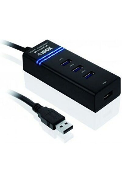 İbox Διανομέας USB 2.0 4 θυρών με σύνδεση USB-A Κωδικός: IUH3FB