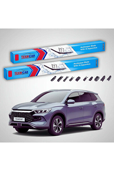 TEAMCAR Lamele ștergătoare BYD Sealion 5 DM-i 2025-2026 |   Set frontal plat ...