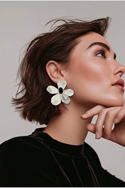 Aura Jewels Çiçek Küpe