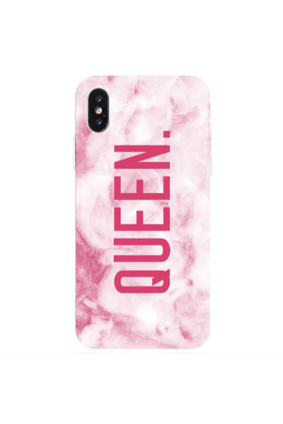 Other Apple iPhone Xs Marble Queen Transparent Silicone TPU Θήκη