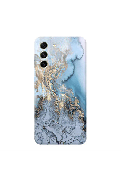 Other Samsung S21 PLUS Marble Gold Design Transparent Silicone TPU Θήκη