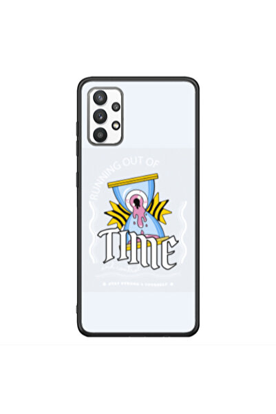 Other Samsung A32 5G Running out of time Black Glossy Θήκη