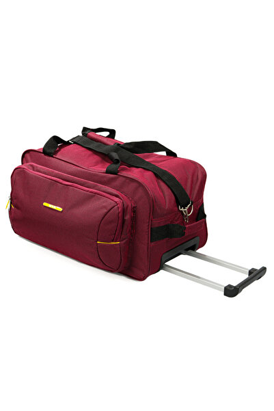 Lamonza GEANTA DE VOIAJ CU TROLER LIME 55X30X30 CM ROSU